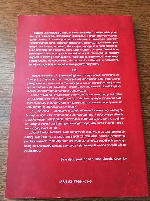 Kardiologia u osób w wieku podeszłym - Pod red.Tomasza Grodzickiego