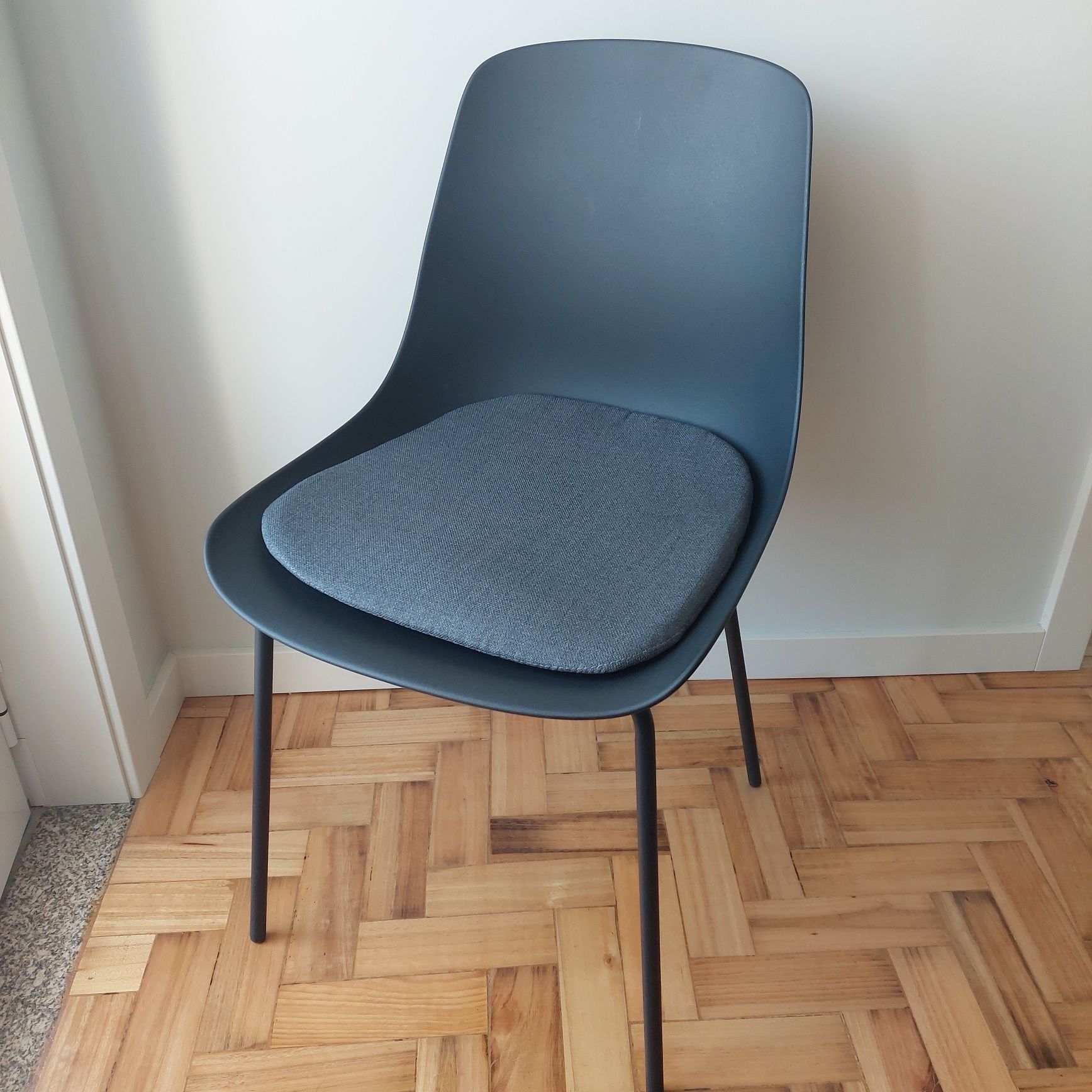 Conjunto de 2 cadeiras, Antracite