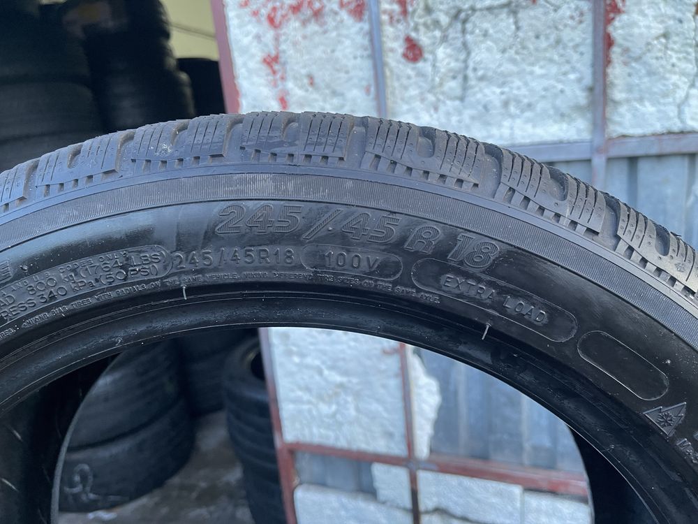 2xMichelin 245 45r18., 2020 5.4mm