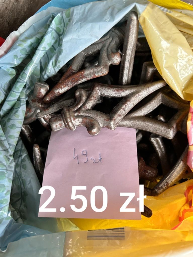 Elementy kłute do płotów