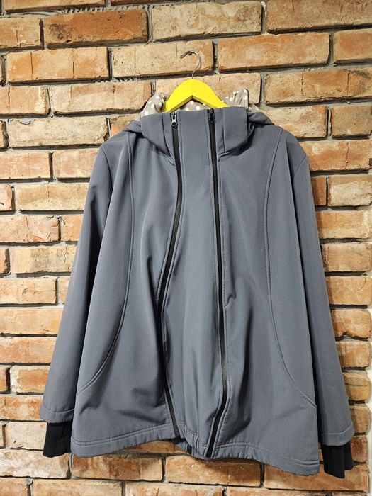 Kurtka softshell ciążowa do noszenia dziecka 4w1