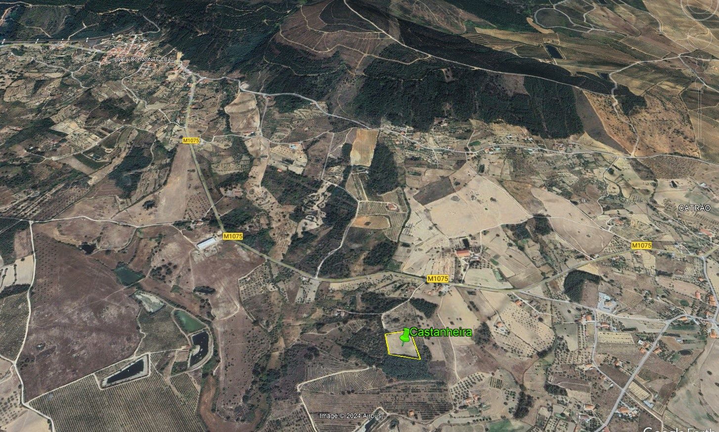 Terreno  com 6750 m2 em Catrão, Vale de Prazeres, Fundão.