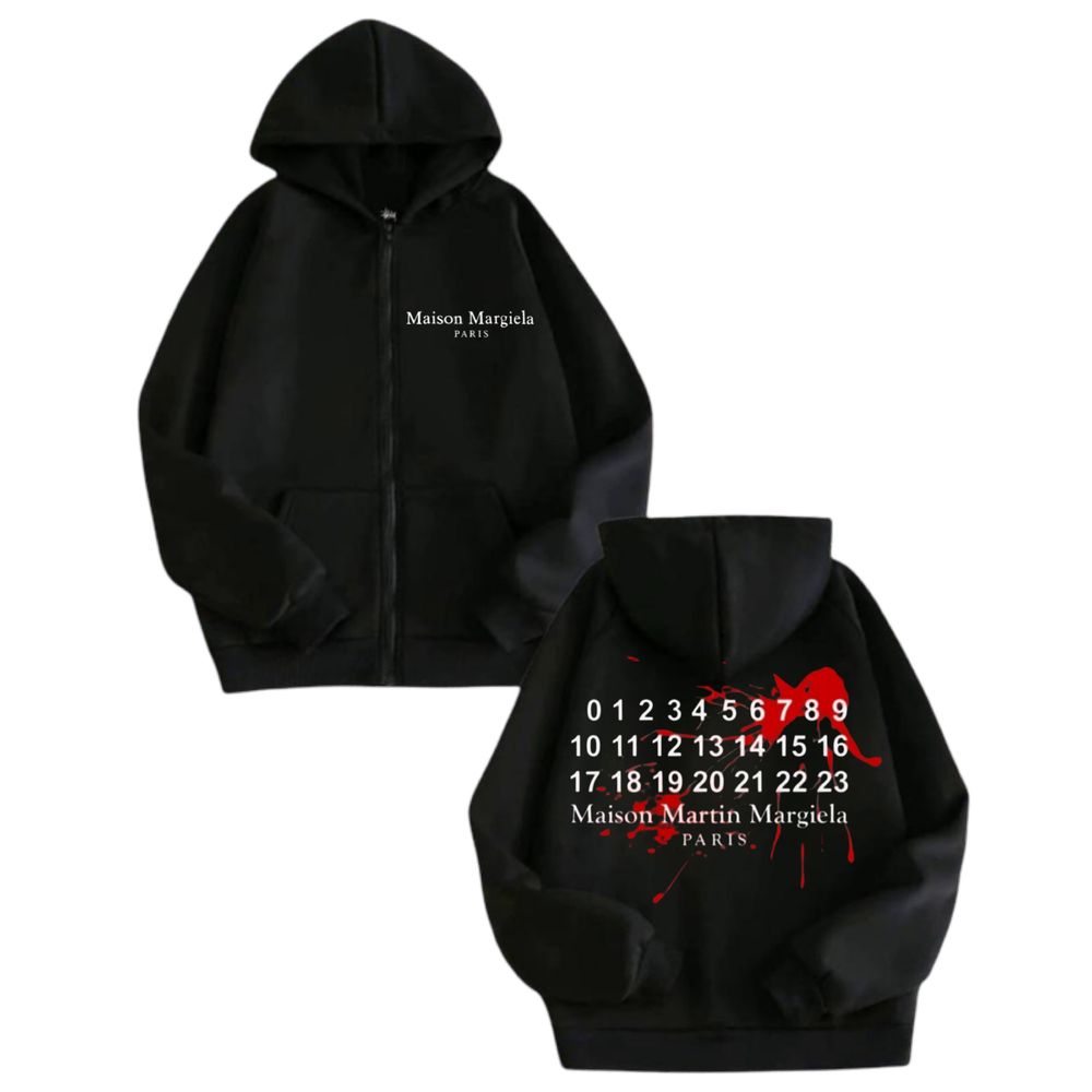 Зип-Худи Maison Margiela Paris Logo Унисекс мейсон марджела MM6 New