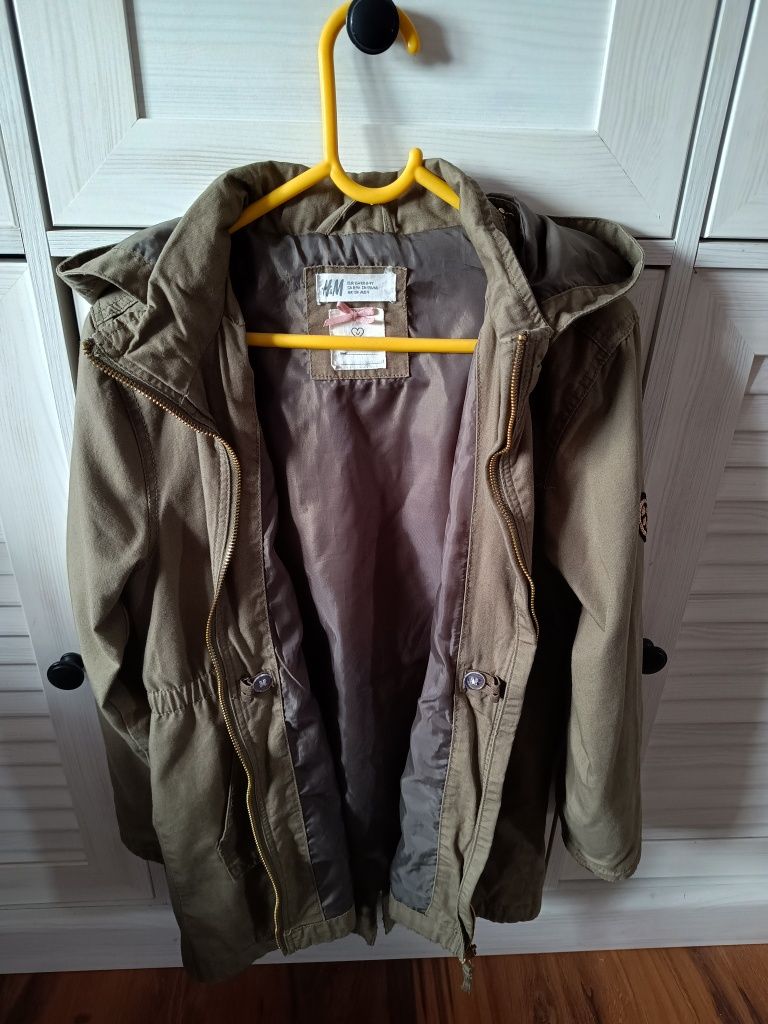 Kurtka parka H&M rozm. 134