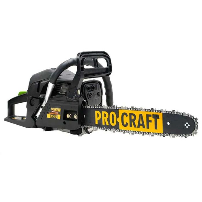 Бензопила ProCraft GS-50(2шини,2цепа,45+40см)