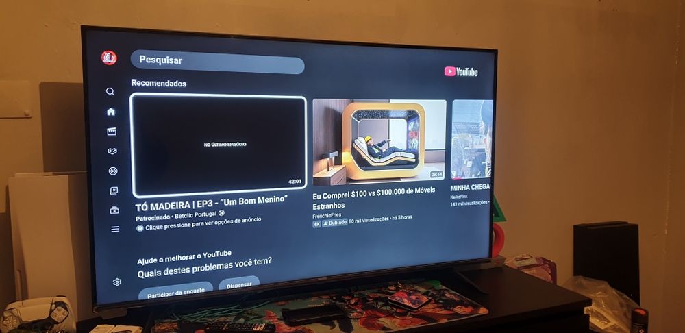 Tv Hisense 55 polegadas smart tv 4K