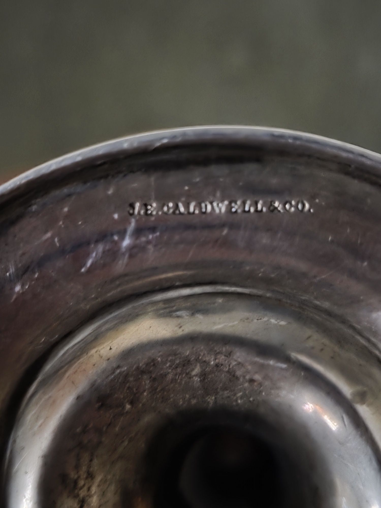 Stary srebrny dzbanek sr.925