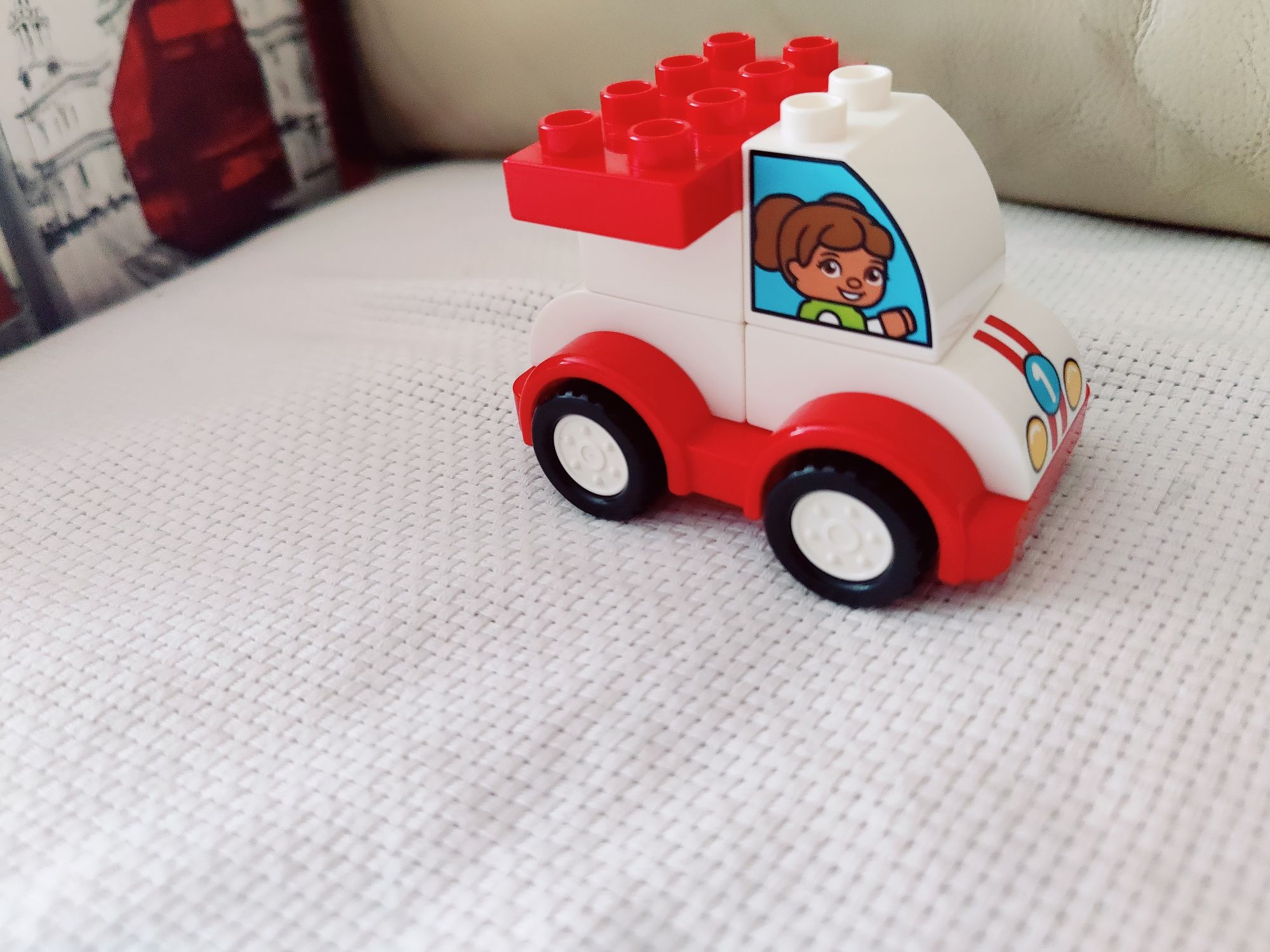 Klocki LEGO DUPLO 10860 Moja pierwsza wyścigówka