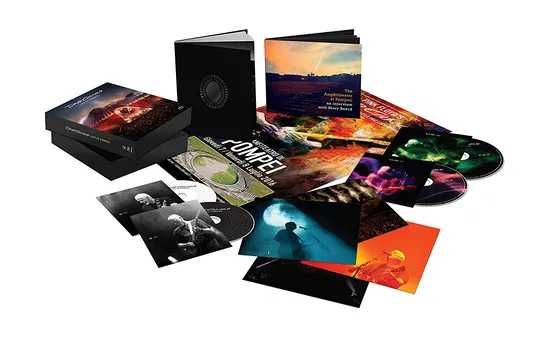 Live at Pompeii David Gilmour 2 Blu Ray + 2 CD Novo e selado