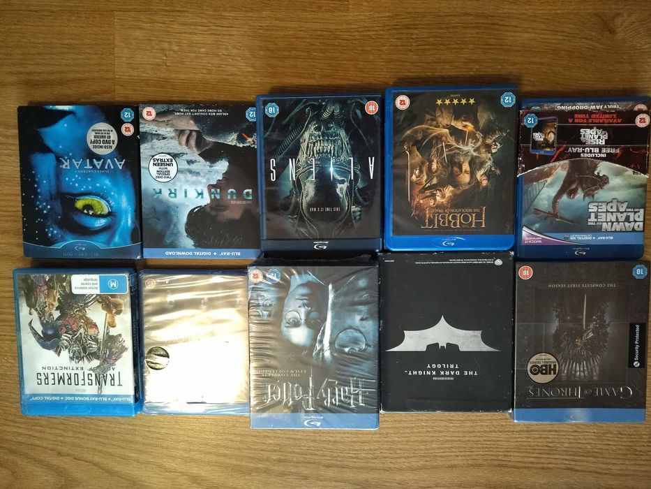 BLU-RAY разные диски с английским языком