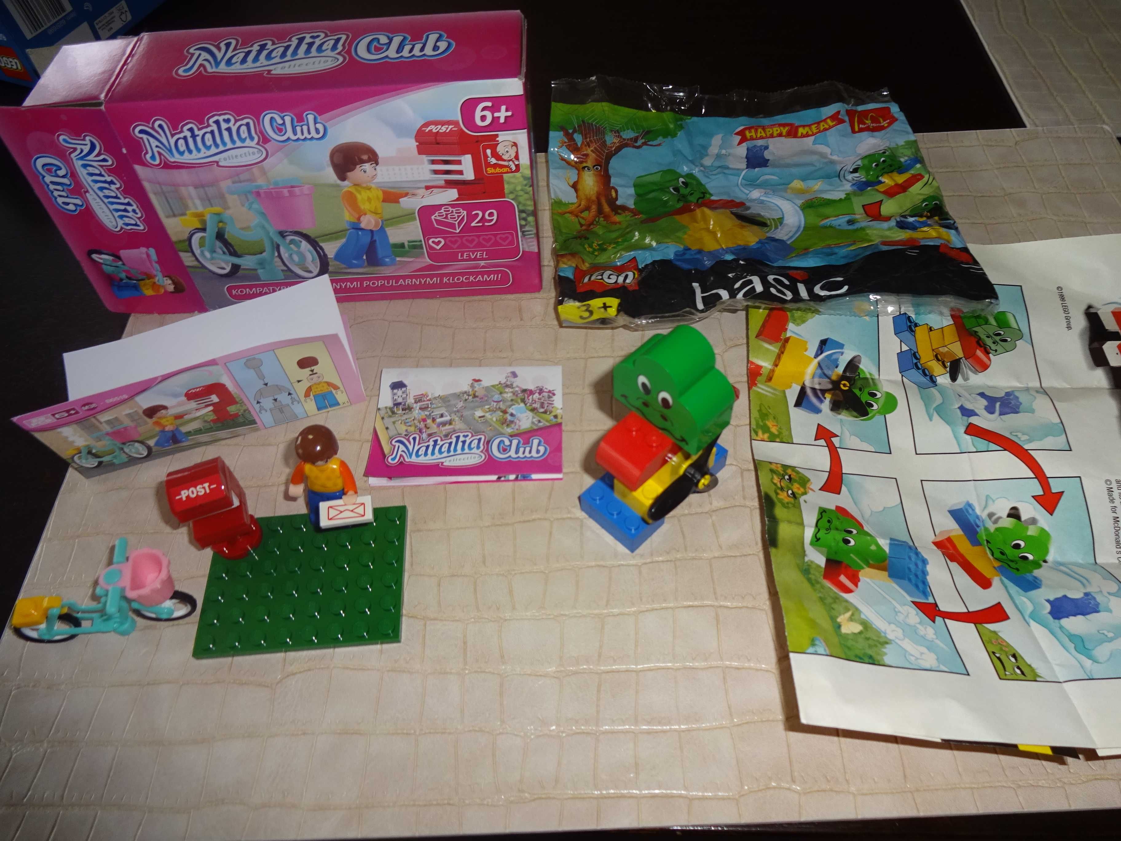 LEGO Basic Happy Meal McDonalds 3+ KLOCKI + Natalia Club 6+