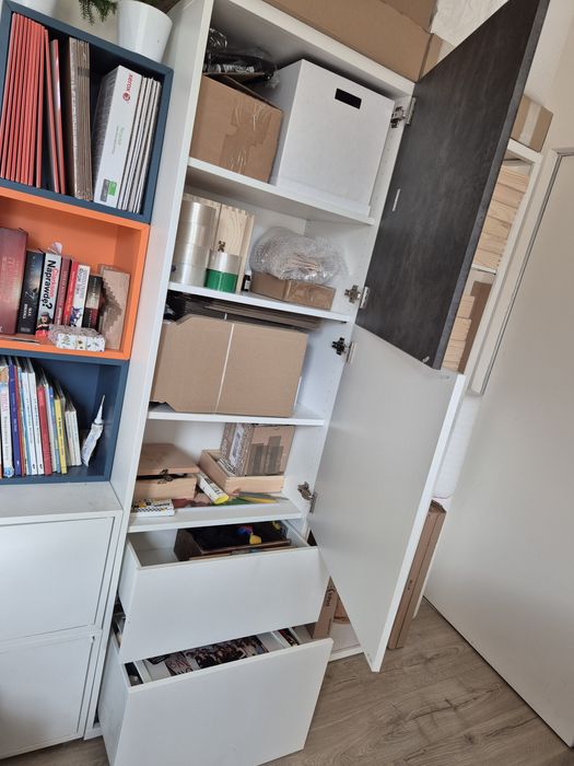 WYSOKA Szafka Regał Besta IKEA