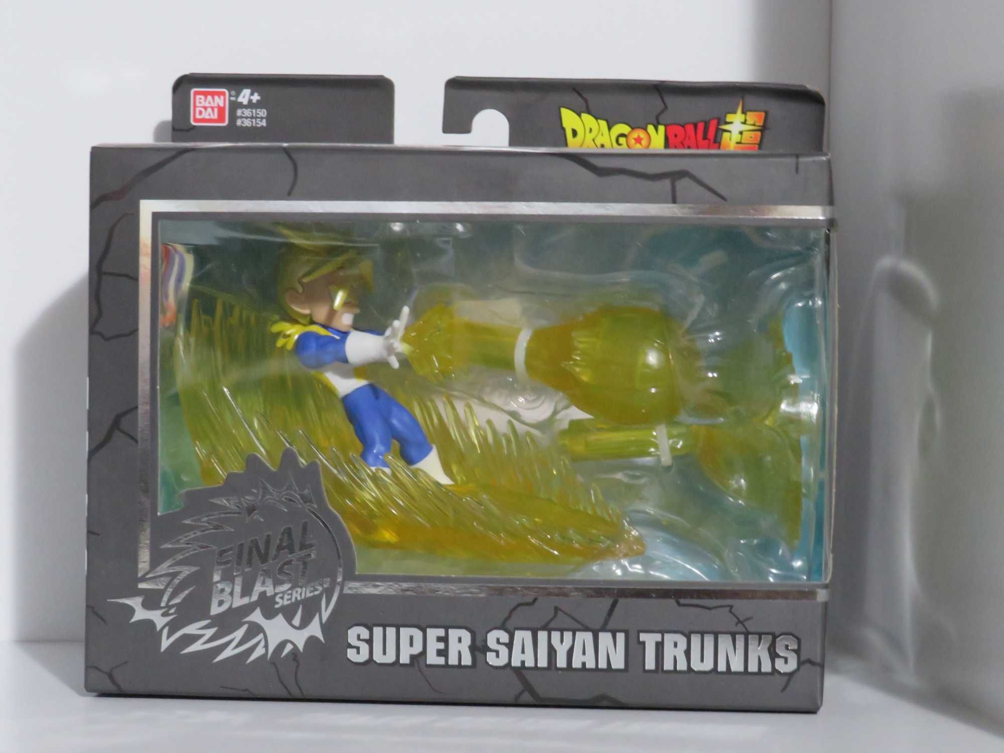 Figura Super Saiyan Trunks Dragon Ball Final Blast Nova e Selada