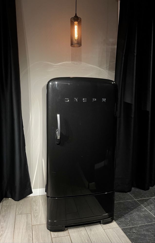 Ретро-холодильник Днепр в стиле SMEG — восстановлен