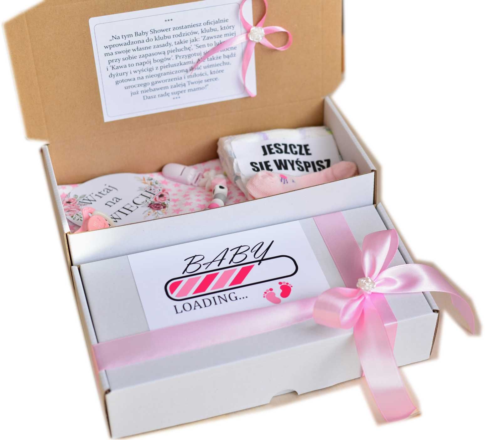 Prezent na Baby Shower dla Dziewczynki BOX