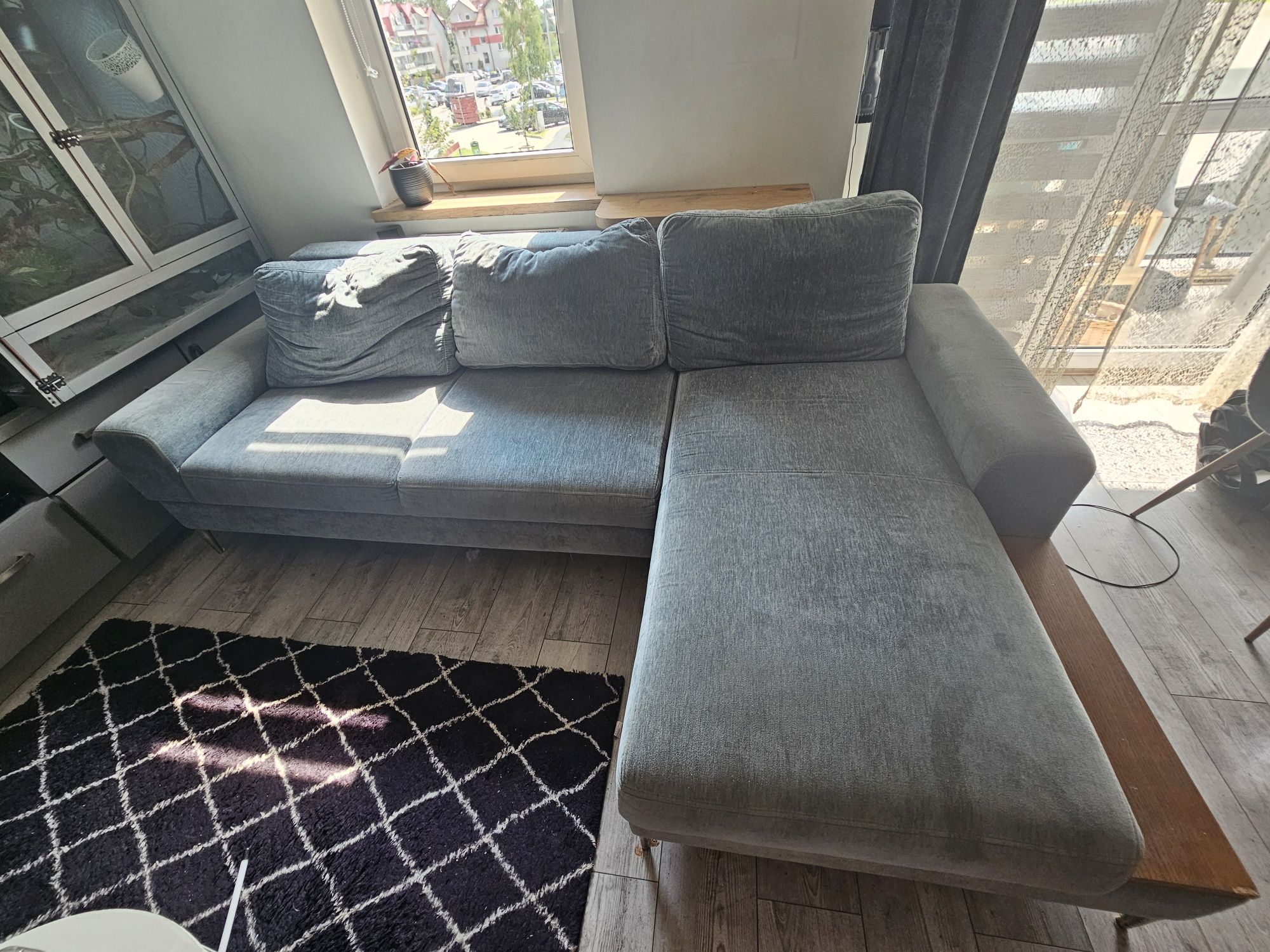 Sofa narożnik z funkcją spania