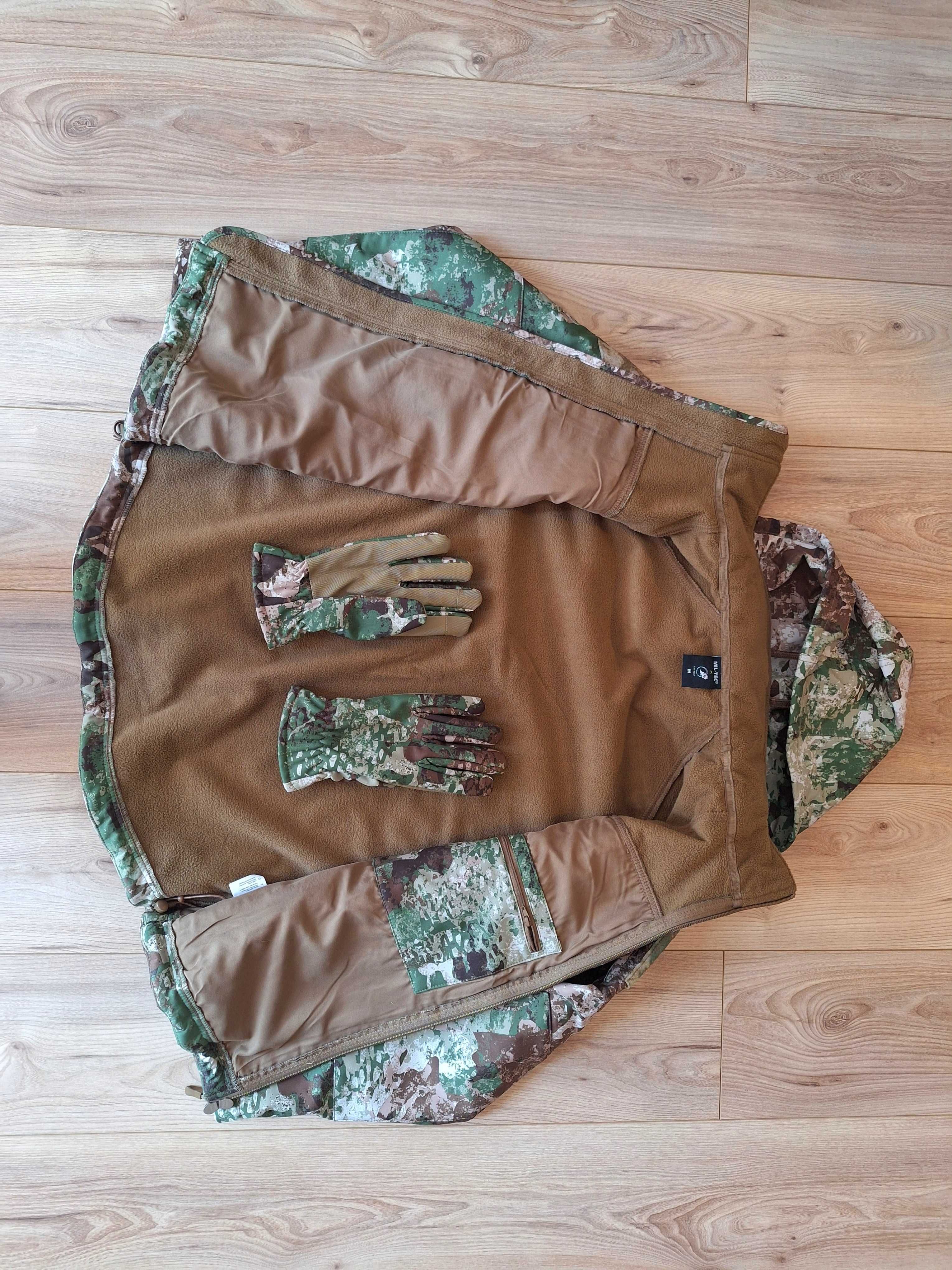 Kurtka Softshell Mil-Tec Phantomleaf WASP I Z2 + Rękawiczki