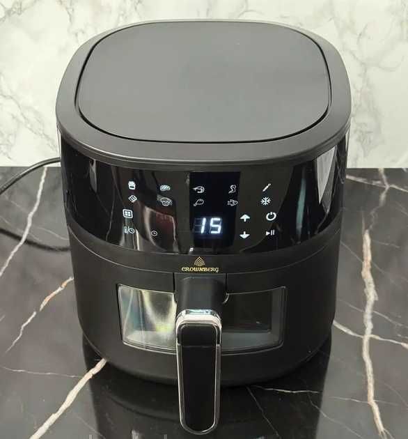 Аэрофритюрница аэрогриль Crownberg CB-5551 5л мультипечь, есть опт