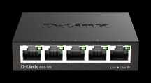 D-Link DGS-105 - Switch de red (5 puertos Gigabit RJ-45, 10/100 Mbps