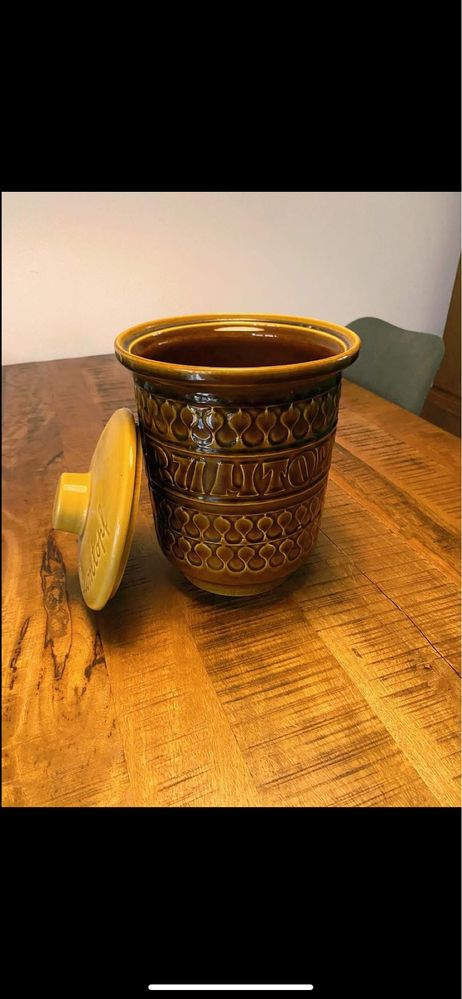 Rumtopf , pojemnik/garnek ceramiczny