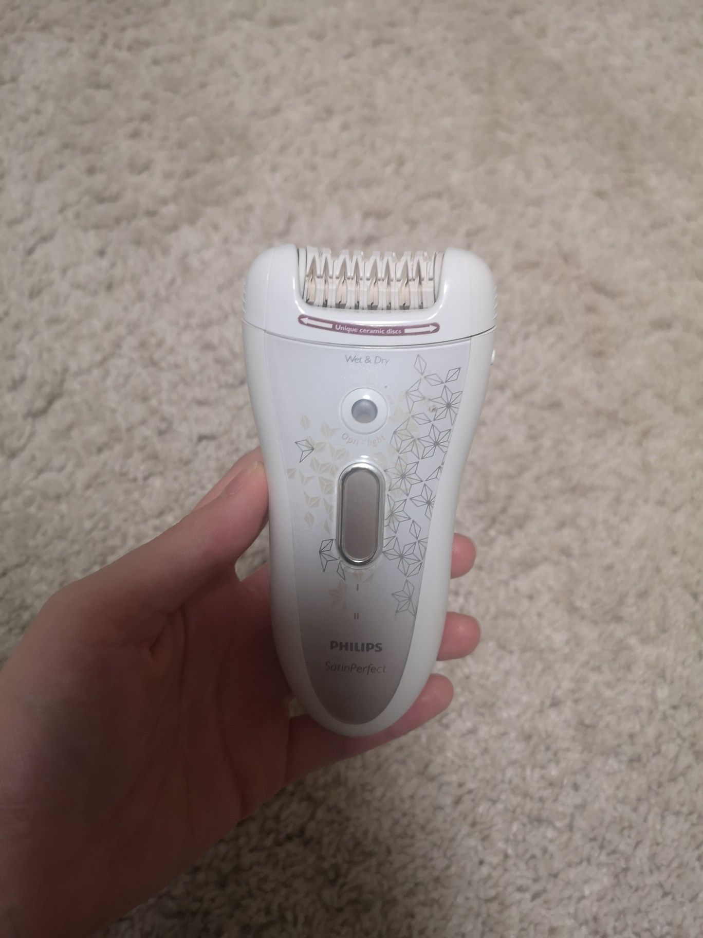 Depiladora Philips SatinPerfect Wet&Dry (para arranjar ou peças)