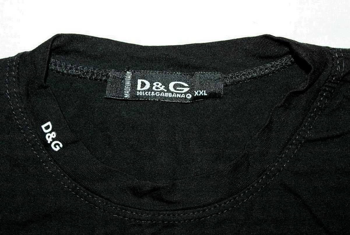 Мужской Стрейчевый Свитер «Dolce & Gabbana» "D&G" (SIZE XXL)