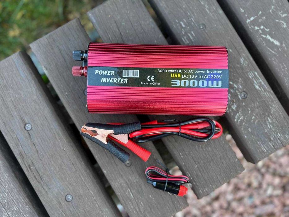 Преобразователь с 12V на 220V 3000w. Аналог генератора