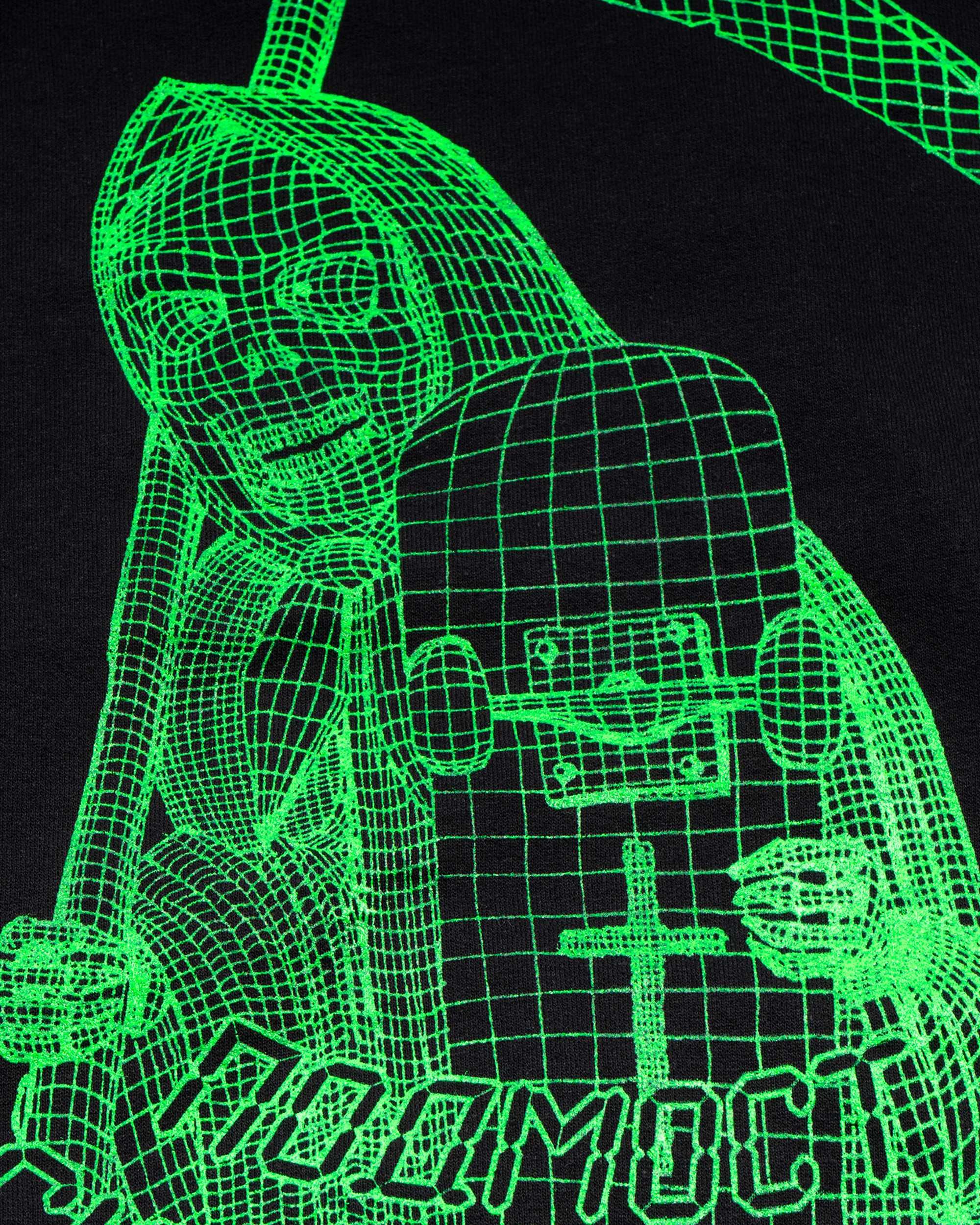 Худи Подмост Малыш Антон 4D VPN Метель Оптимус Полар acid green
