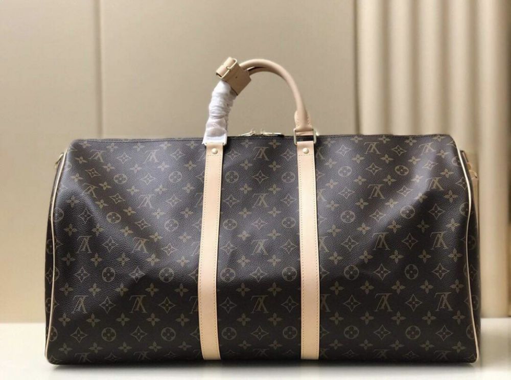 Torba podrozna Louis Vuitton monogram skóra Keepall 50