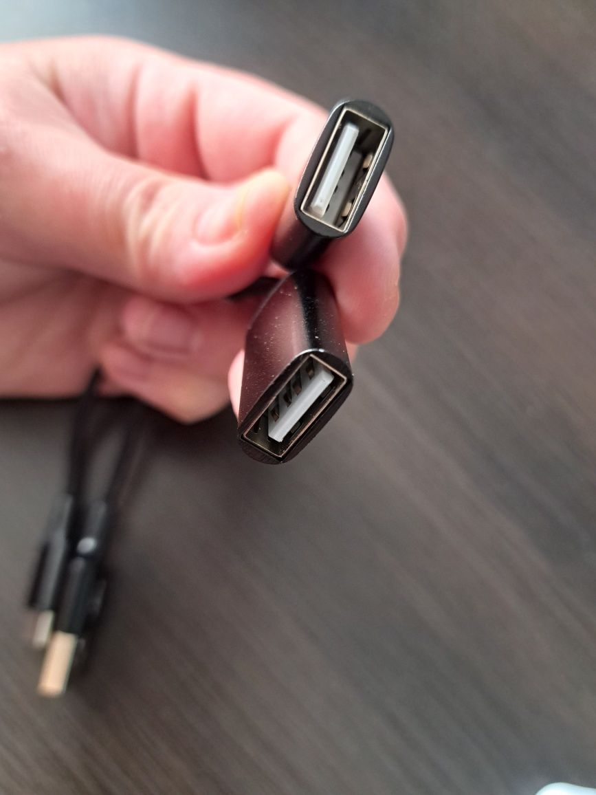 Bezprzewodowy inteligentny box samochodowy Carplay USB-C USB-A smart