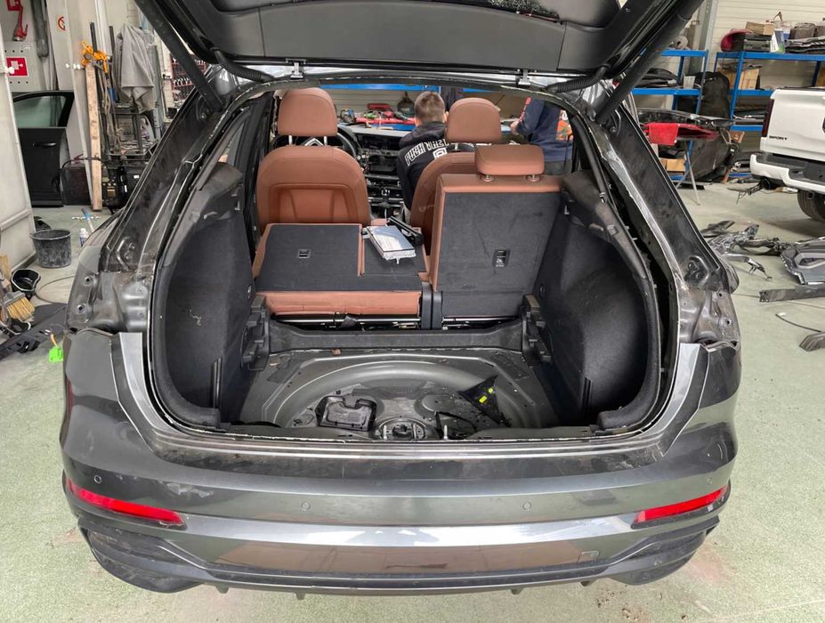 Audi Q3 разборка бампер запчасти ауди Q3 рестайл дорестайл sline