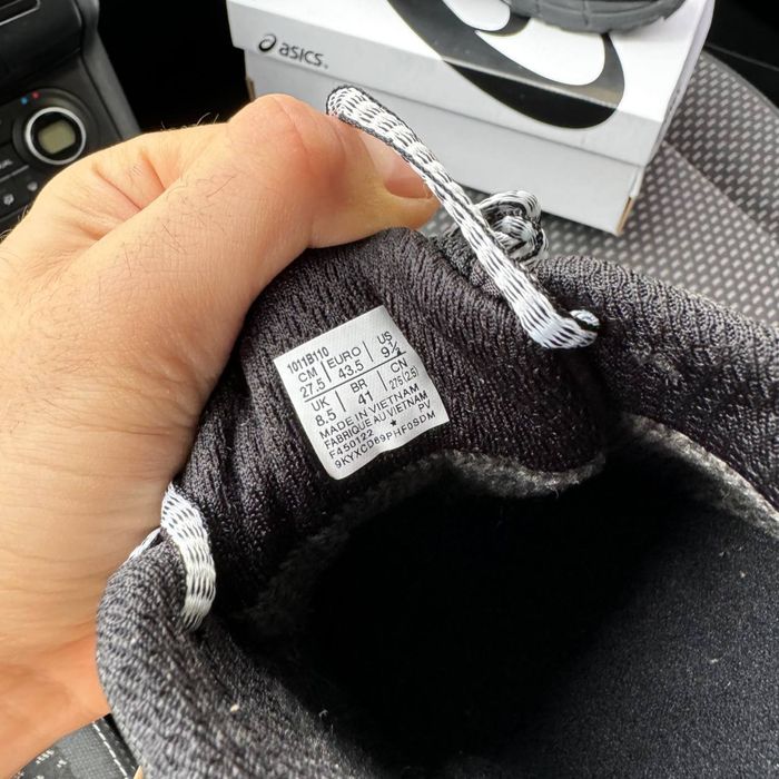 Чоловічі зимові осіні кросівки Gel Kahana 8 black white Gore Tex