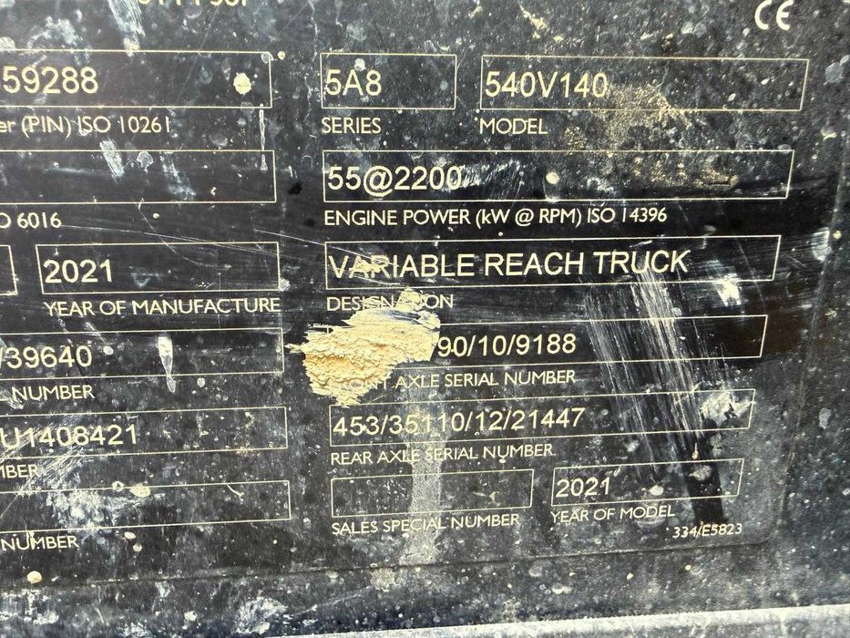 Ładowarka teleskopowa JCB 540-140