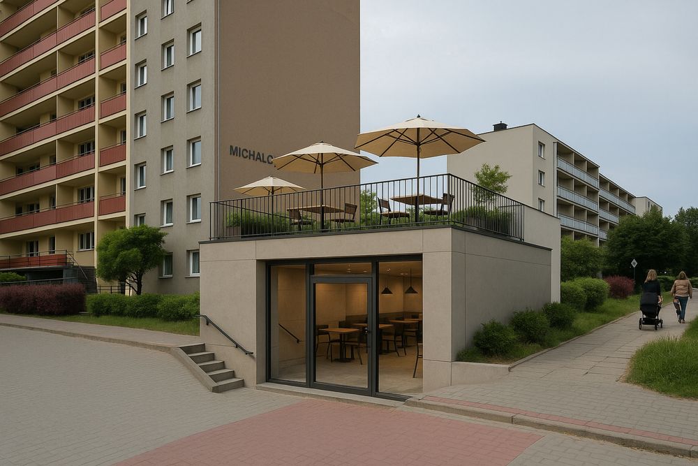Lokal uslugowy 160m2 w centrum do wlasnej aranzacji