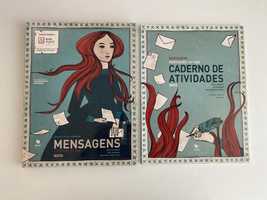 Manual e caderno de atividades Mensagens Português 10 ano