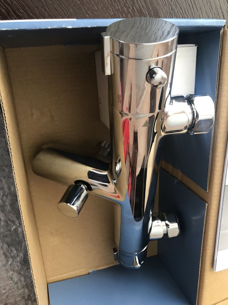 Сместитель кран для ванны краник в душ термостатичний змішувач