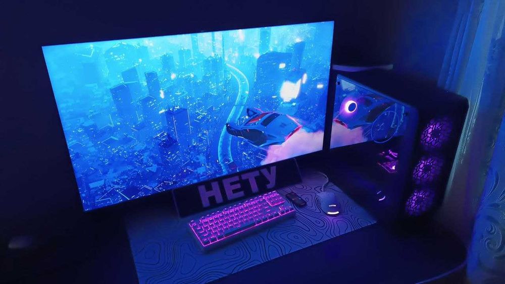 Игровой ПК + периферия Hator + Wi-Fi 6 Fenvi AX-210 + коробки!