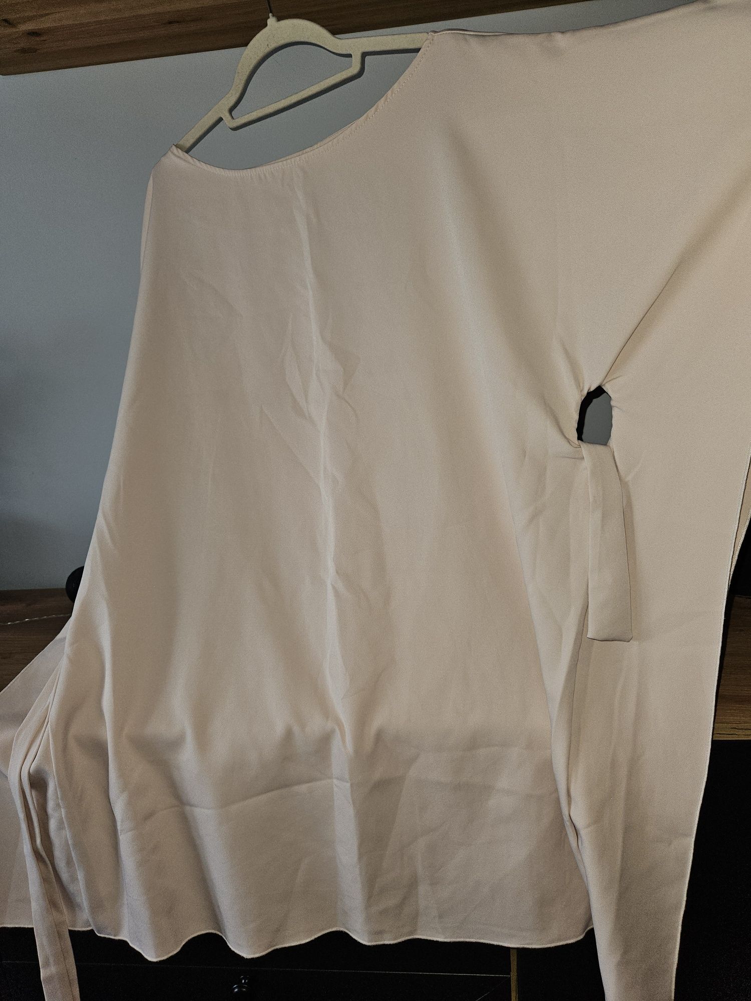 Luźna sukienka oversize nietoperz motyl