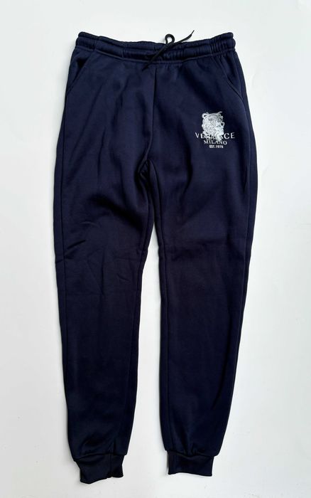 Spodnie Dresowe Dresy L 40 Granatowe Versace