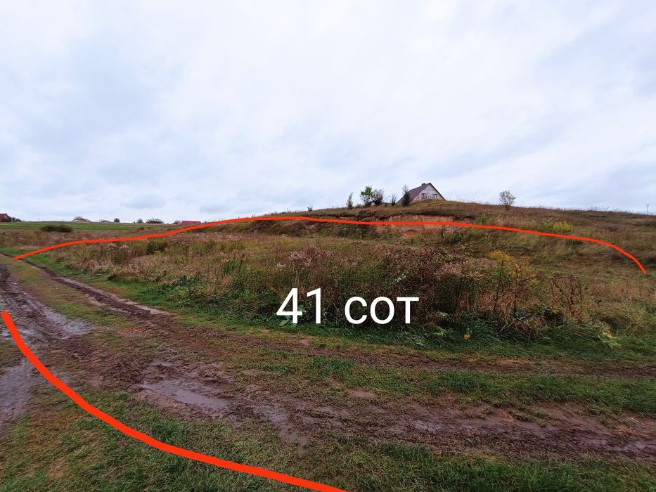 Продаж ділянки в Обарові. Асфальтний доїзд.