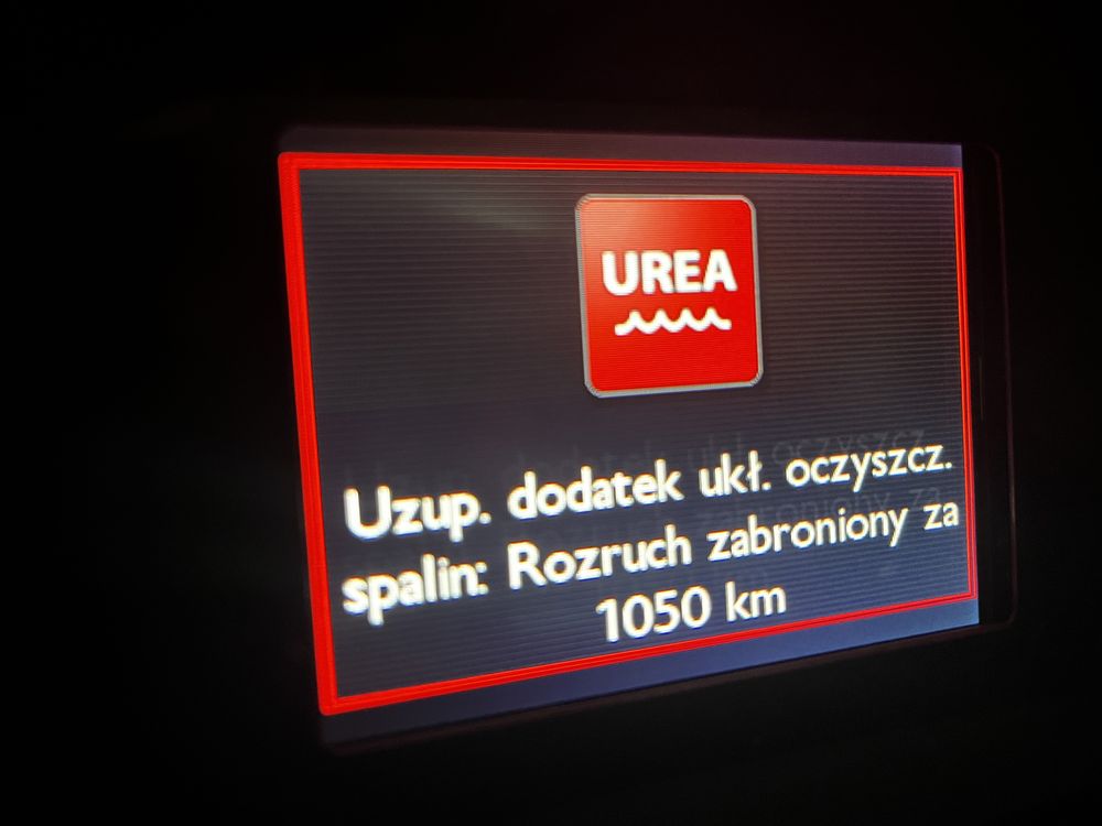 Urea AdBlue SCR Peugeot Citroen DS Opel Naprawa błędu Dojazd