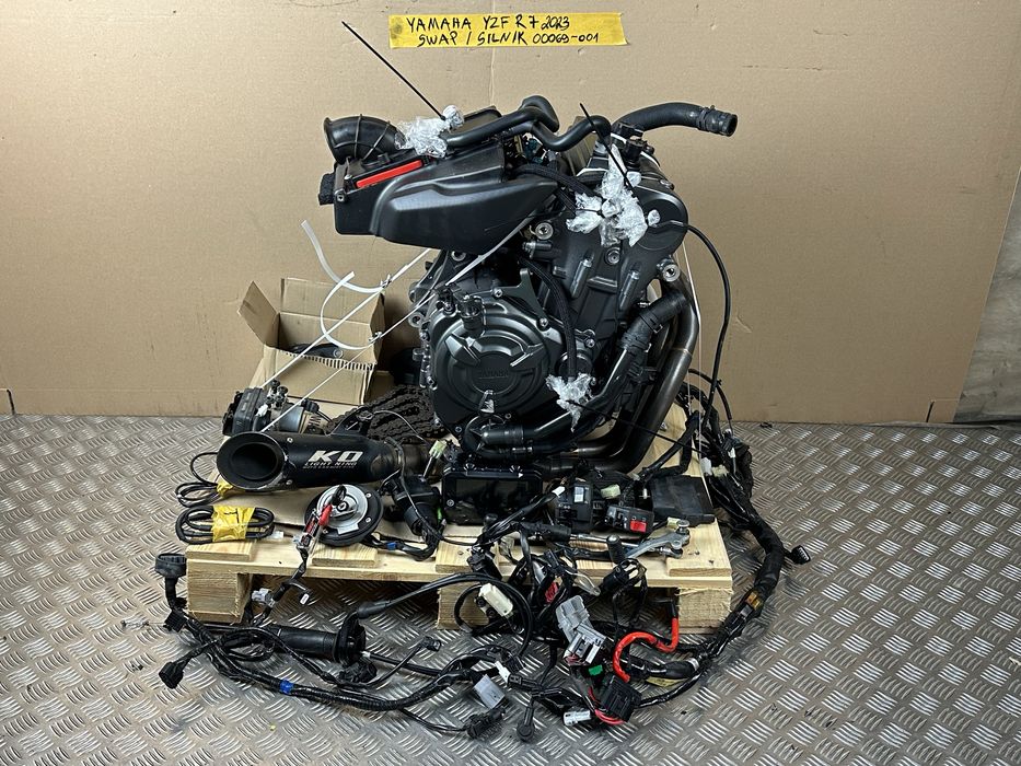 Yamaha YZF-R7 R7 Swap ! Silnik ! 6200 km ! 2023 ! QuickShifter ! MT-07