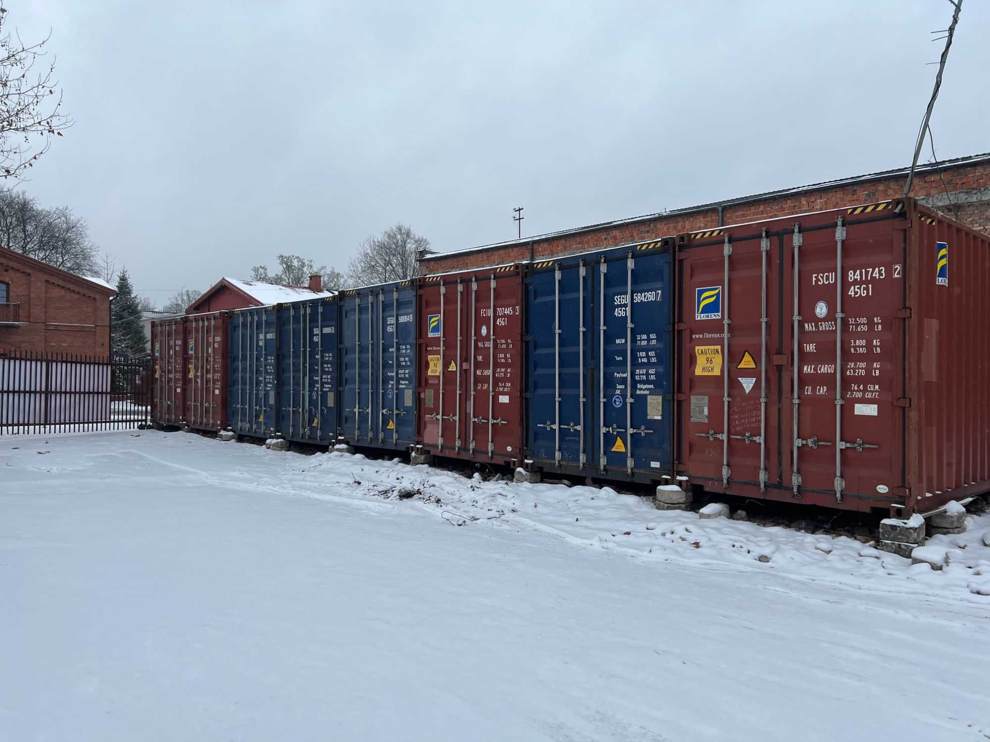 Magazyn samoobsługowy ŻYRARDÓW - Kontener 30 m2, Self Storage OCHRONA