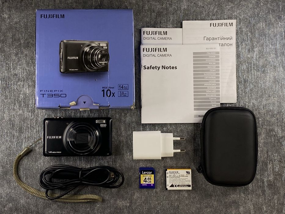 Fujifilm FinePix T350 ідеальний стан