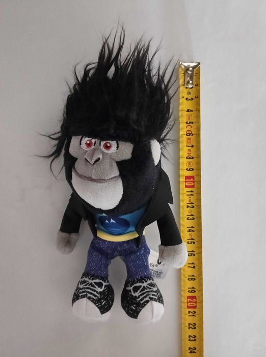 Maskotki i figurka z bajki SING i SING 2 – Buster Moon i Meena Johnny