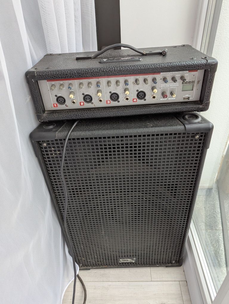 Акустична система Soundking SKFI042 з мікшерним пультом phonik410