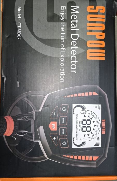 SUNPOW Profesjonalny Wykrywacz metalu