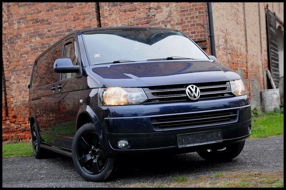 Volkswagen Transporter VW T5 2.0 TDI 140KM DSG Klima Elektryka Tempomat Webasto Skóry PDC Alu