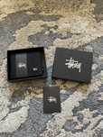 Czarny portfel stussy nowy