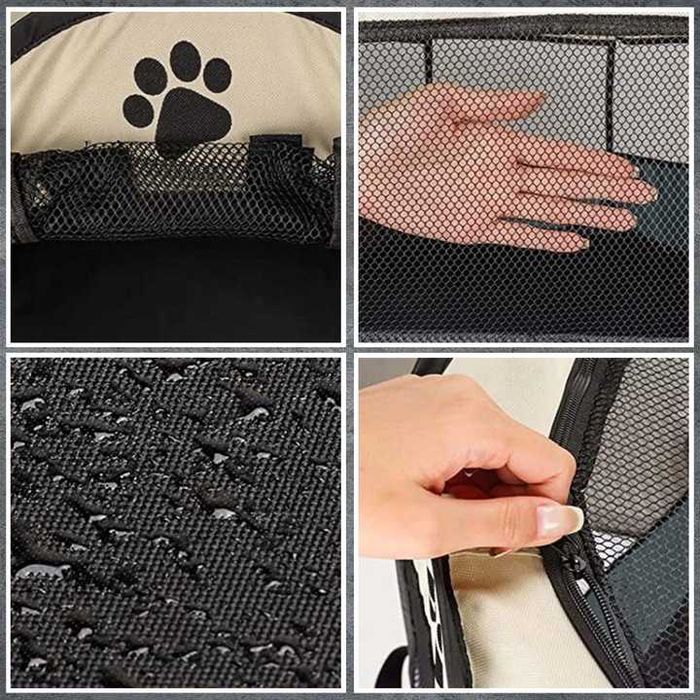 Składany Kojec dla psa kota królika Klatka dla zwierząt 75 cm L HIT!